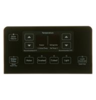 Picture of WR55X30697 Refrigerator Dispenser Interface & Control Board Assembly (Black) – GE, Café, Profile | Genuine OEM Part
