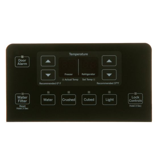 Picture of WR55X30697 Refrigerator Dispenser Interface & Control Board Assembly (Black) – GE, Café, Profile | Genuine OEM Part