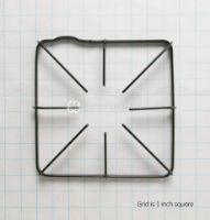 Picture of WB31K10012 8-Finger Burner Grate – GE, Hotpoint, Kenmore Gas Range / Stove | Genuine OEM Part