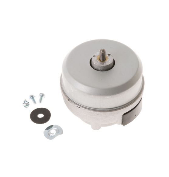 Picture of WR60X187 Refrigerator Condenser Fan Motor Assembly | GE Hotpoint Kenmore RCA | Genuine OEM Part