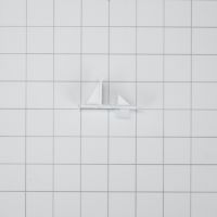 Picture of OEM Whirlpool Refrigerator Crisper Drawer Cover Support Hook WP67001716