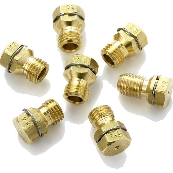 Picture of OEM Bosch Thermador Nozzle Set Liquid Gas 617840