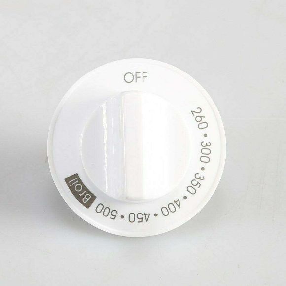 Picture of Whirlpool Range Oven Control Knob (White) W10856103