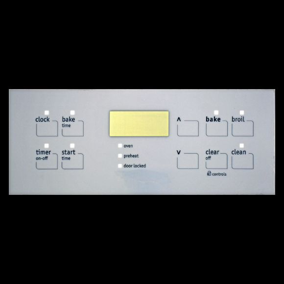 Picture of Range Control Overlay For Frigidaire 316419137