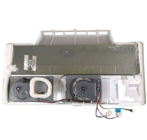 Picture of Samsung Refrigerator Freezer Evaporator Cover and Fan Assembly DA97-05343E