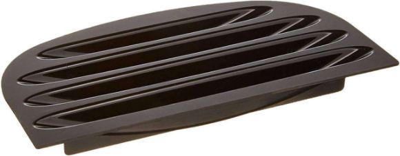 Picture of GE Refrigerator Drip Tray Grill Recess (Black) WR17X10745