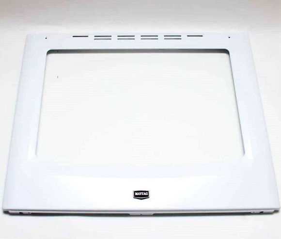 Picture of Whirlpool Maytag Range Door Outer Panel (White) WPW10655831