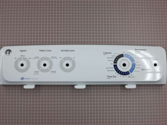 Picture of GE Dryer Control Panel Backsplash WE19X21075