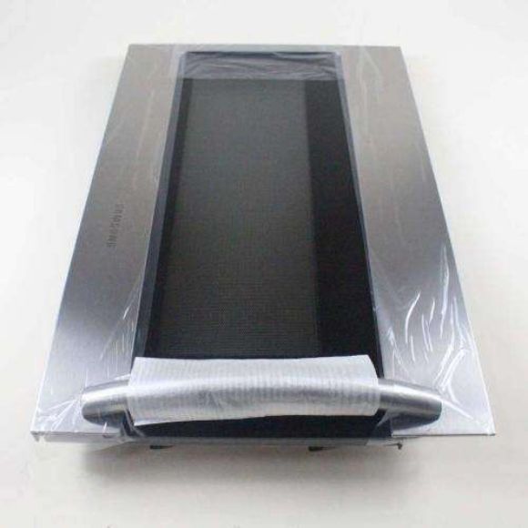 Picture of Samsung Microwave Door Assembly (Black) DE94-03159E