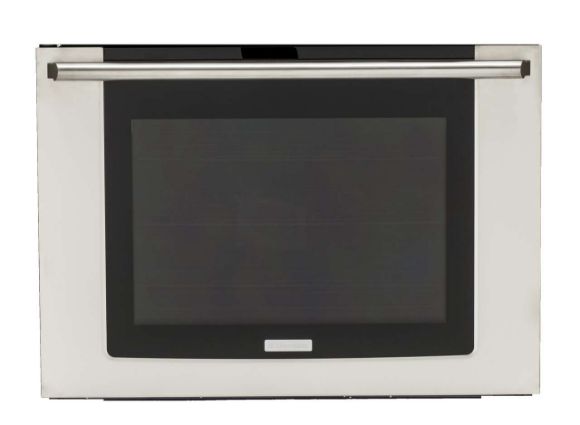 Picture of Frigidaire Wall Oven Door Outer Panel Assembly (Stainless and Black) 5304512256