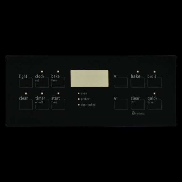 Picture of Range Control Overlay For Frigidaire 316419353