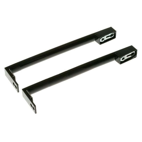 Picture of GE Refrigerator Door Handle Set (Black) WR12X32350