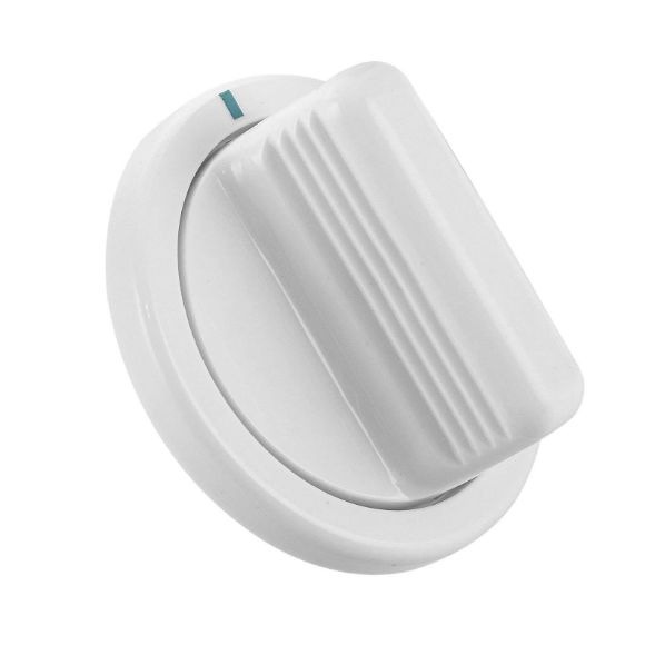 Picture of GE White Electric Timer Knob for Dryer WE01X10160