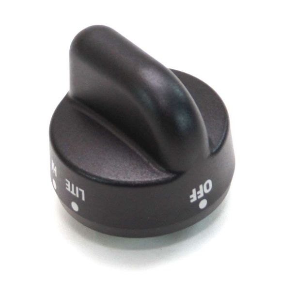 Picture of Whirlpool Cooktop Burner Knob (Black) WPW10078400