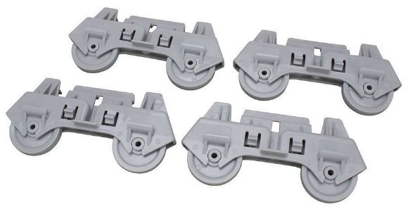 Picture of Dishwasher Dishrack Wheel Kit of 4 for Whirlpool 4317933