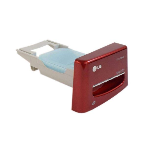 Picture of LG Washer Dispenser Drawer Assembly (Red) AGL34227847