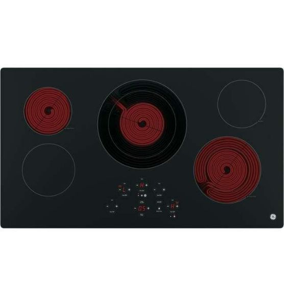 Picture of GE Cooktop Main Top and User Interface Control WB62X26844