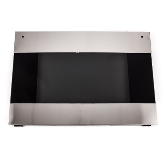 Picture of Frigidaire Wall Oven Door Outer Panel Assembly (Black) 318299520