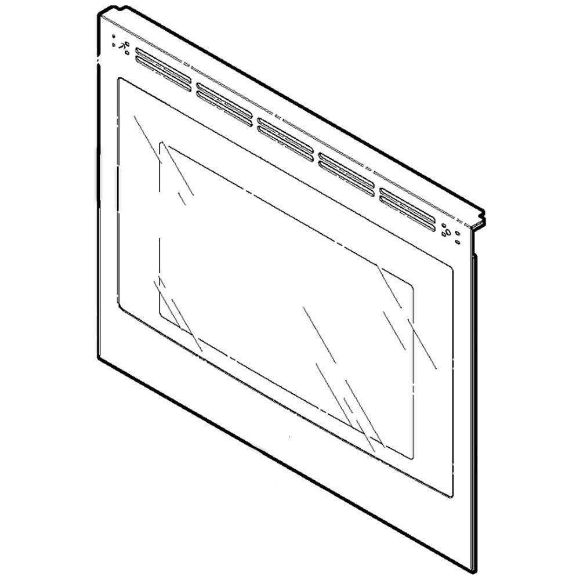 Picture of GE Oven Outer Door Panel WB56X26244