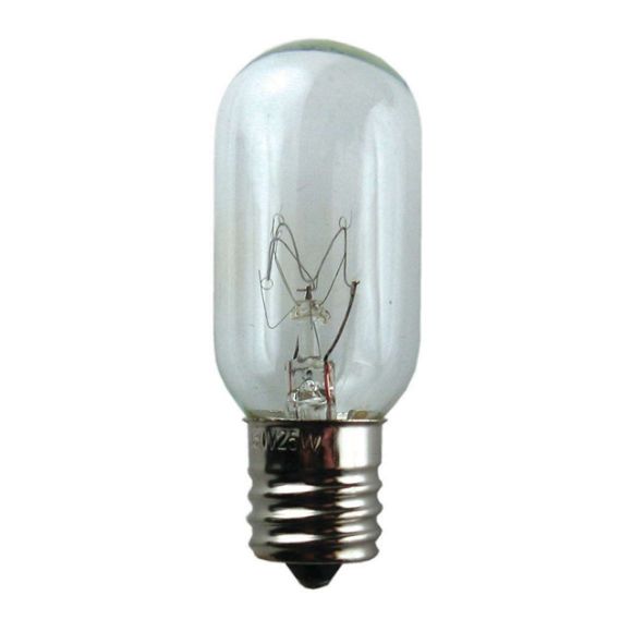 Picture of 25 Watt Tubular Appliance Light Bulb 130V