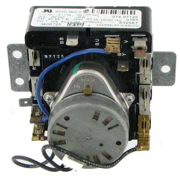 Picture of Whirlpool Laundry Dryer Timer 3406725