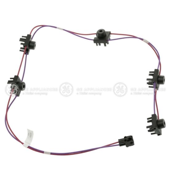 Picture of GE Range Maintop and Switch Wire Harness WB18X32669