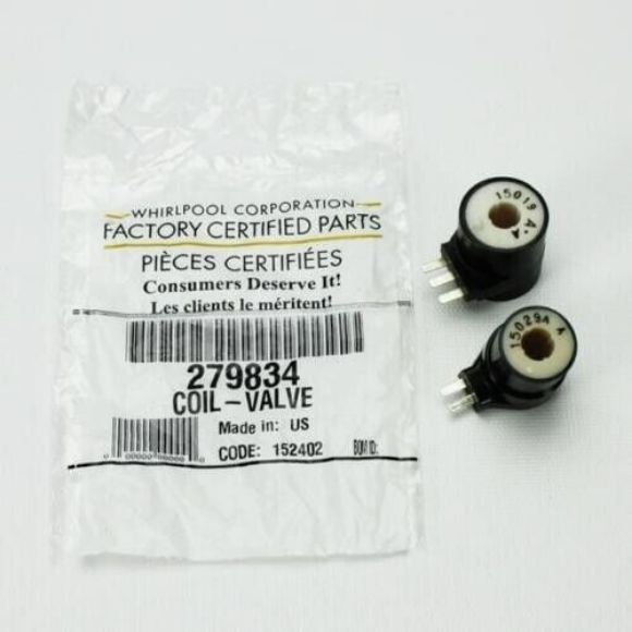 Picture of Whirlpool Gas Dryer Solenoid Coil Kit 279834