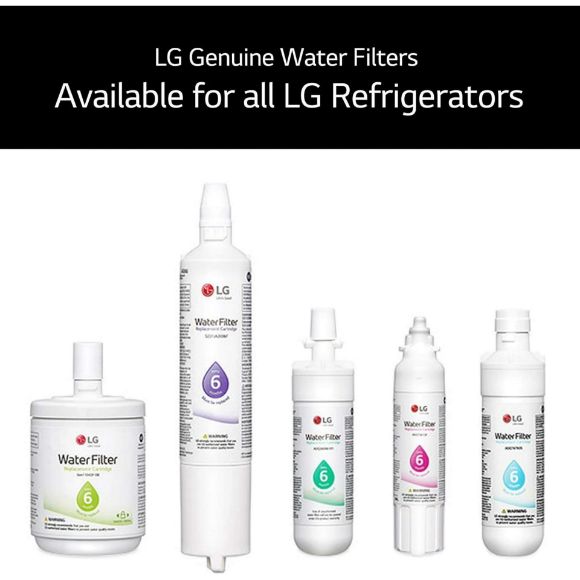 Picture of LG LT800P Refrigerator Water Filter (replaces AGM76550401) ADQ73613401