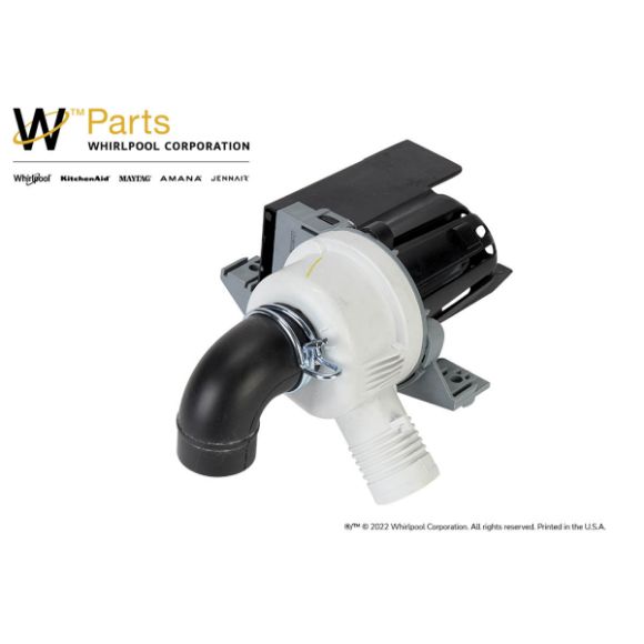 Picture of Whirlpool Washer Water Drain Pump WPW10409079