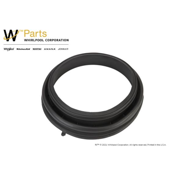 Picture of Whirlpool Washer Bellow Door Gasket Seal W10381562